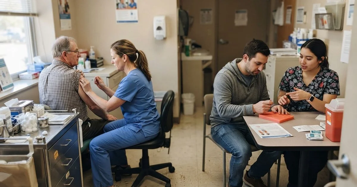 Self-injecting testosterone at home vs in-clinic administration